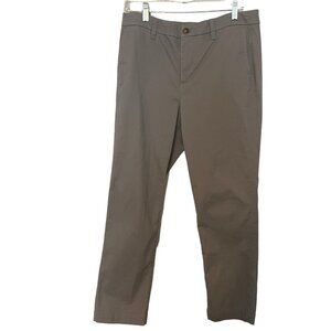 J. Crew High Rise Girlfriend Chino Solid Gray Pants Size 10